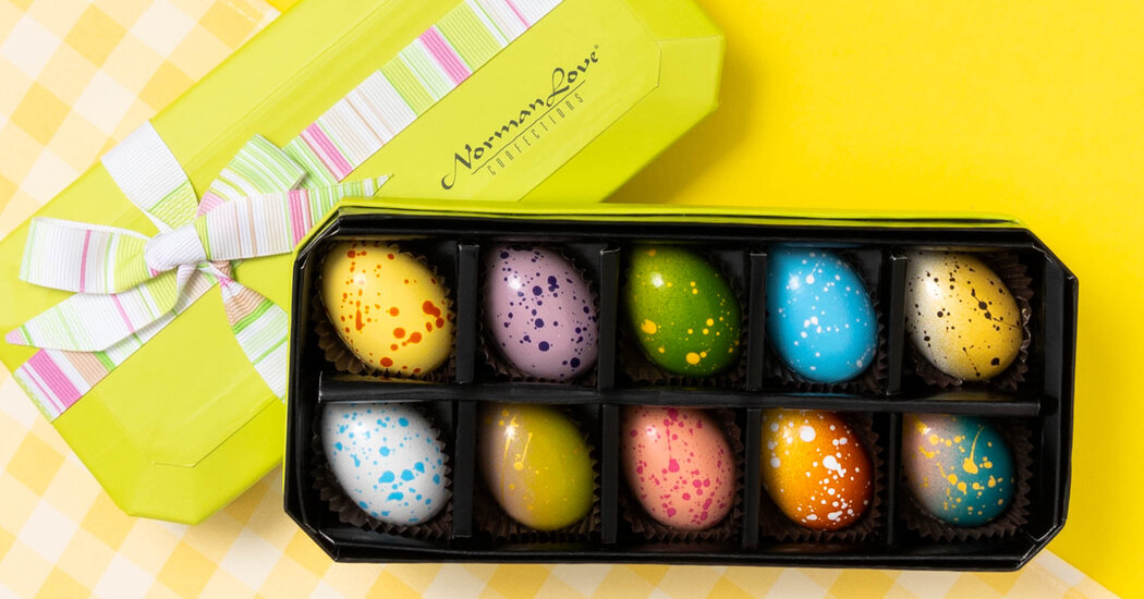 Bu Renkli Çikolatalı Paskalya Yumurtaları Göz Kamaştırıyor