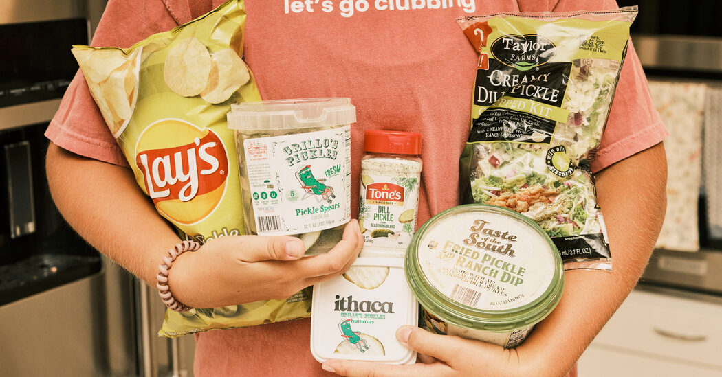 Pizzadan Tabana, Cips ve Patlamış Mısır’a Turşu Yazın Büyük Lezzeti