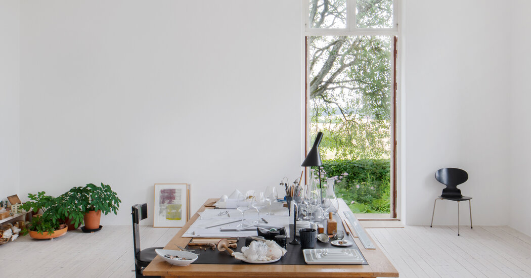 İsveç Kırsalında, Düşünmek İçin Alanı Olan Bir Ev