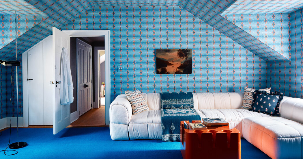 Gerçek Hayattaki Bir Çift Ve Hayali Ilham Perilieri Için Tasarlan. Bir New York Evi